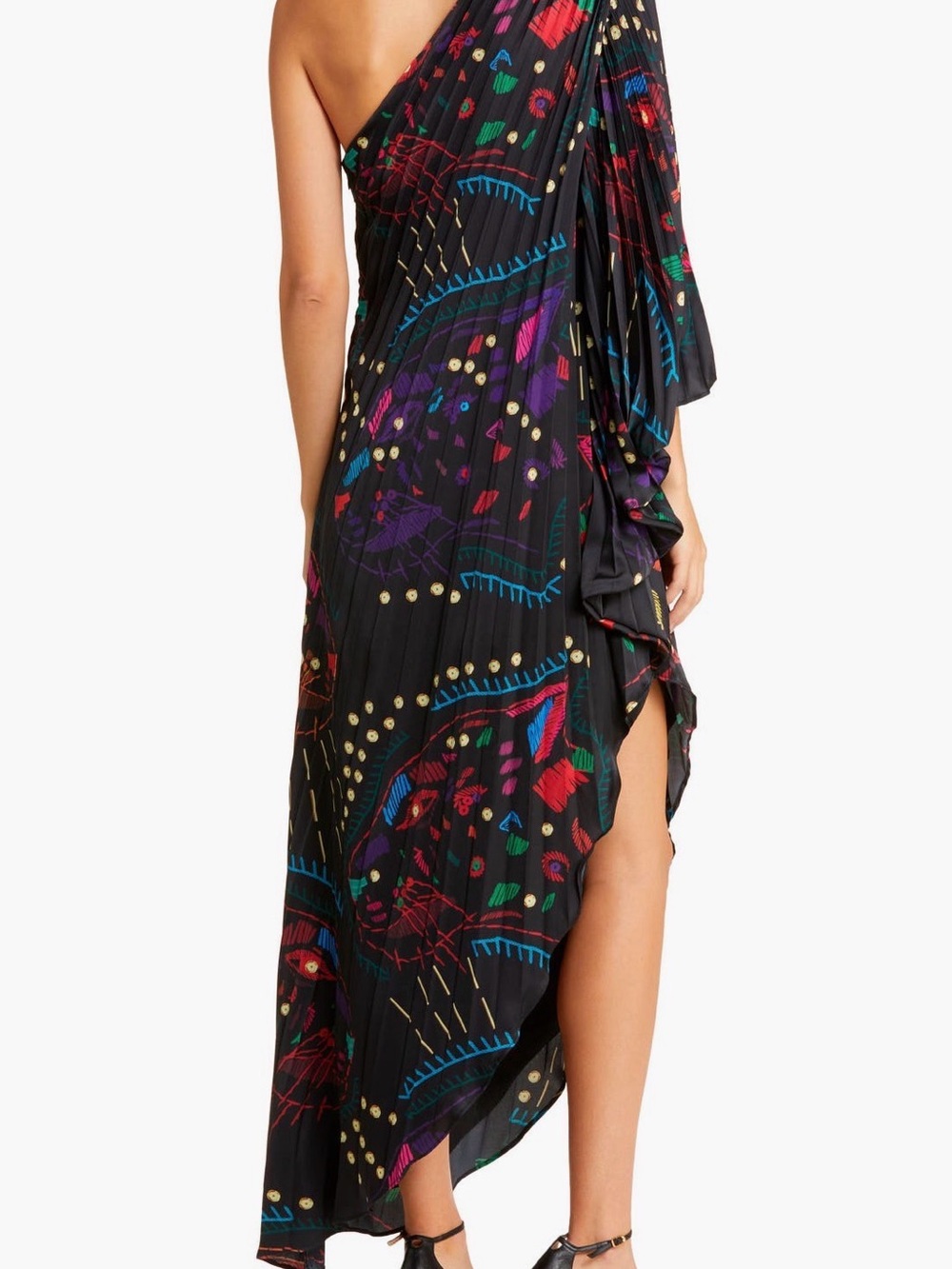 Hutch Pleated Asymmetric Dress - Picture 5 of 5